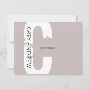 Bar Bat Mitzvah Danke, Karte FLAT1