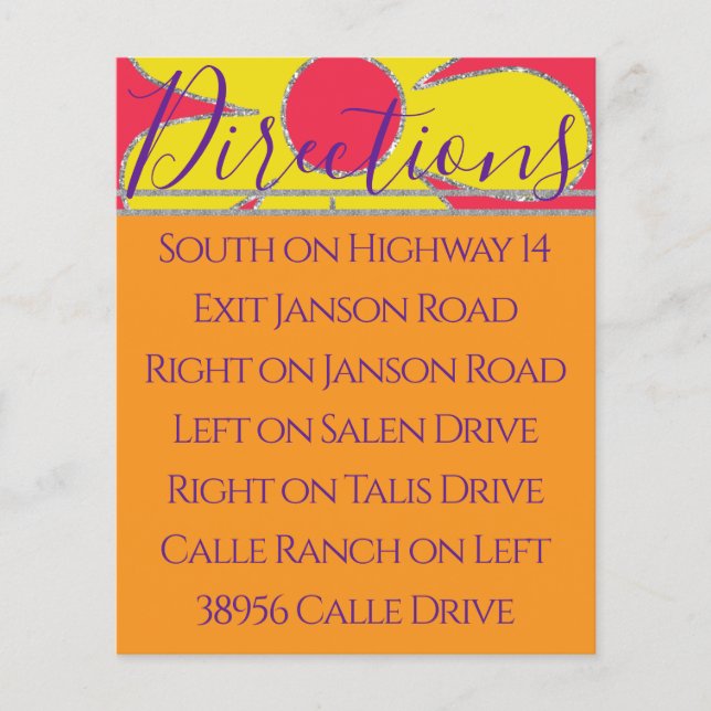 Bar Bat Mitzvah Einschließungs-/Fahrtkartennummer  (Vorderseite)