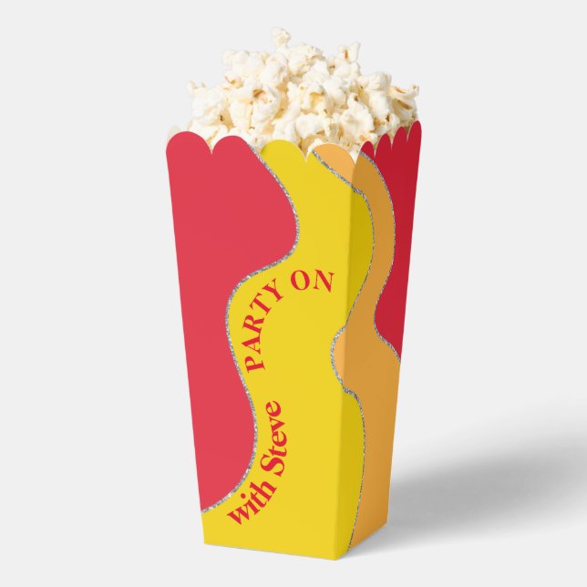 Bar Bat Mitzvah Waves Geschenkschachtel (Geplatzt)