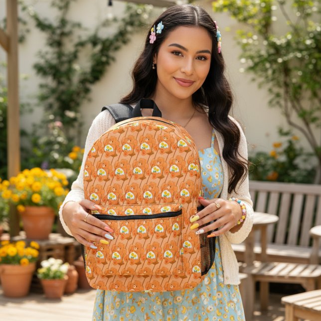Bär-Bedruckter Rucksack (Von Creator hochgeladen)