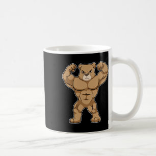 Bär Bodybuilder Bodybuilding Sport Kaffeetasse