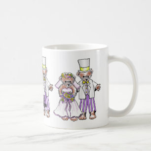 Bär-Braut-und Bräutigam-Tassen Kaffeetasse