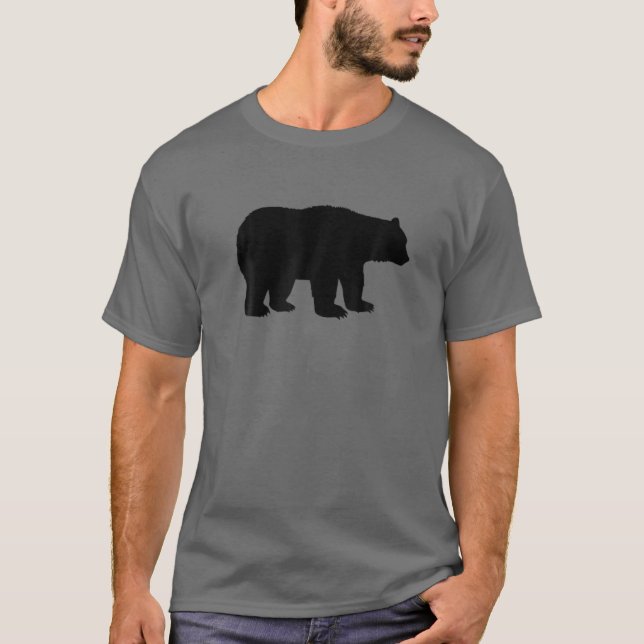 Bär - Brown Grizzles Niedlich Funny Animal Zoologe T-Shirt (Vorderseite)