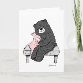 Bär & Bunny Greeting Card Bär Sonnige Liebe Karte