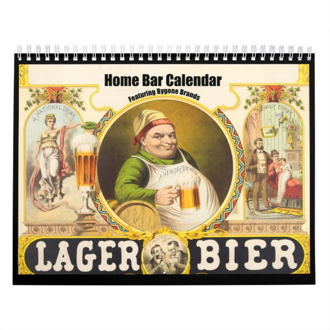 Bar Calendar für Bygone Brands Kalender (Titelbild)