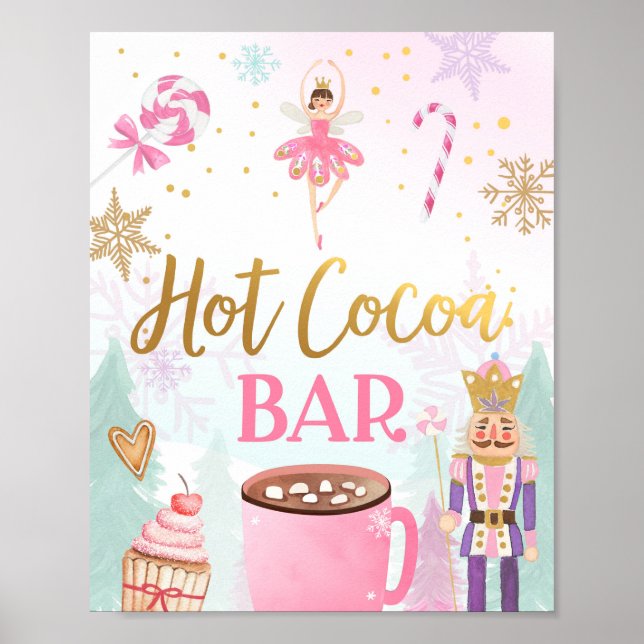 Bar Chocolate Nutcracker Ballerina Girl Poster (Vorne)