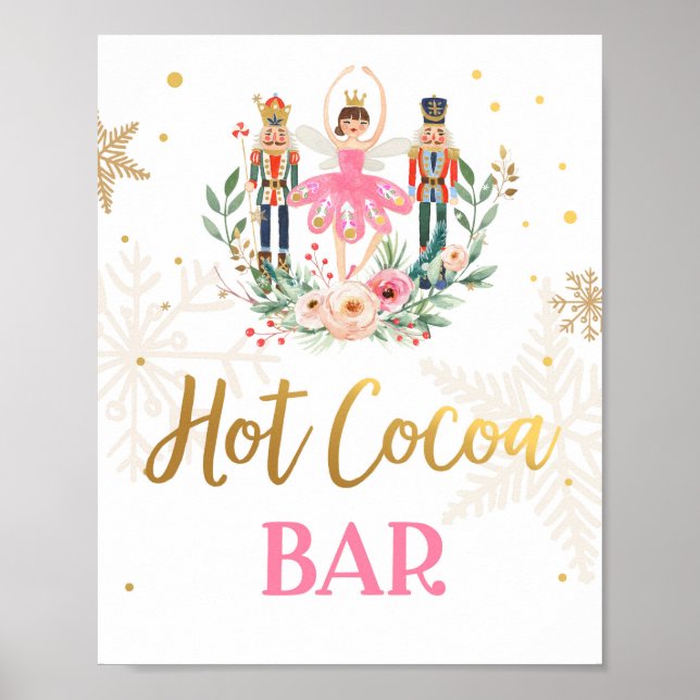 Bar Chocolate Nutcracker Ballerina Girl Poster (Vorne)