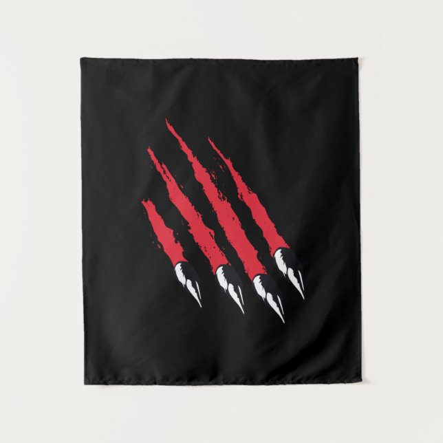 Bar Claw Wandteppich (Vorderseite)