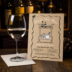 Bar Cocktail-Bar-Party Einladung