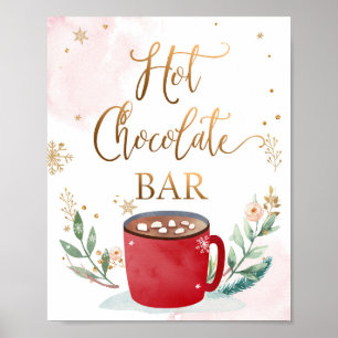 Bar Cocoa Sweet Girl Birthday Sign Poster