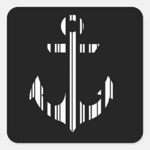 BAR CODE-Codemuster für ANCHOR Quadratischer Aufkleber