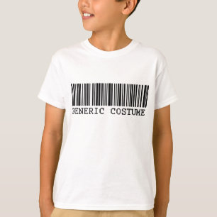BAR CODE COSTUME Generisches Halloween-Kostüm T-Shirt