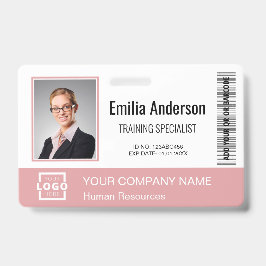 Bar-Code für kundenspezifische Firmenlogos Mitarbe Ausweis