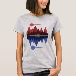 Bär & Cubs (Rot/Blau) T-Shirt