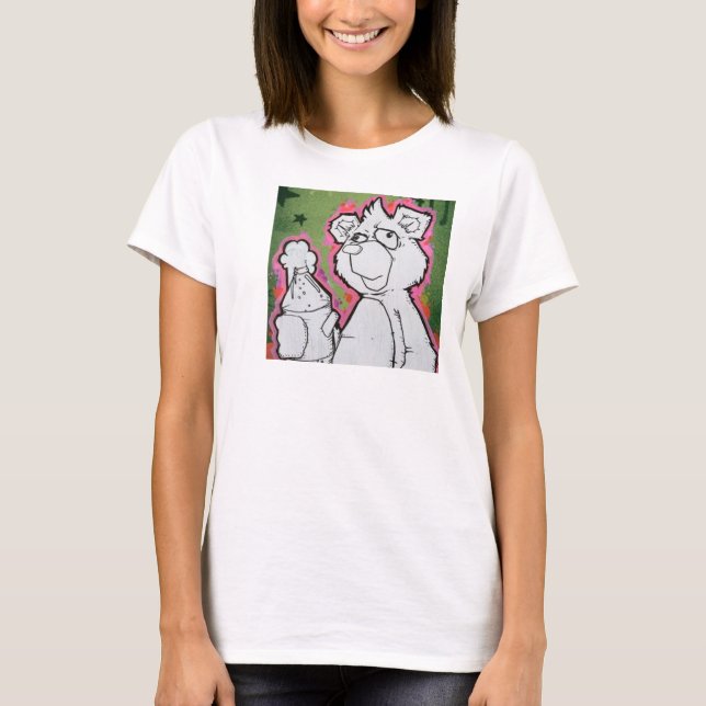 Bär des Bier-40OZ T-Shirt (Vorderseite)
