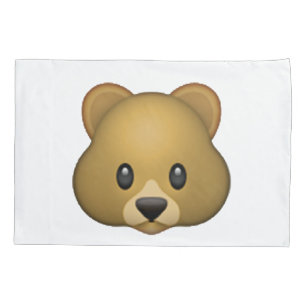 Bär - Emoji Kissenbezug