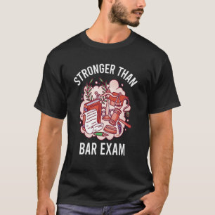 Bar Exam Study Bar Association Gerichtsstand 7 T-Shirt