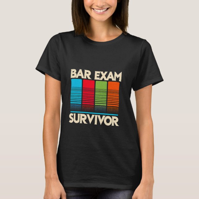 Bar Exam Survivor — T-Shirt (Vorderseite)