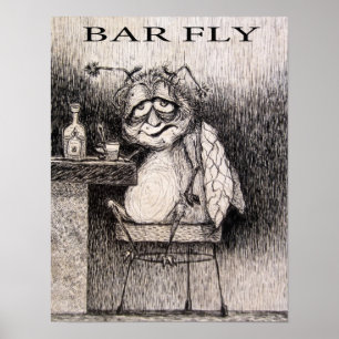 BAR-FLIEGE POSTER
