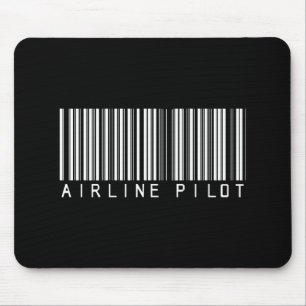 BAR-FLUGLINIEN-PILOTdunkelheit Mousepad