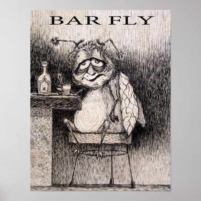 BAR FLY POSTER (Vorne)