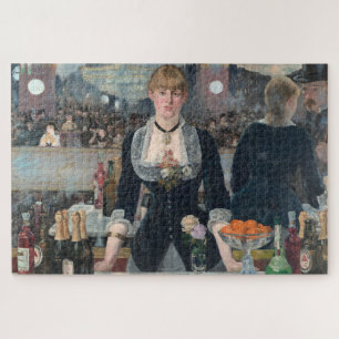 Bar Folies-Bergere Manet Impressionist Malerei Puzzle