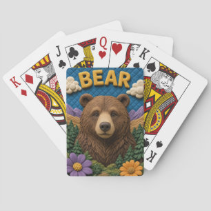 Bär Forest Hills Modern KlayKoo Spielkarten