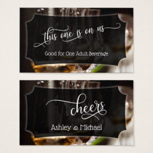 Bar-Foto, Script-Wedding & Event Drinks Tickets