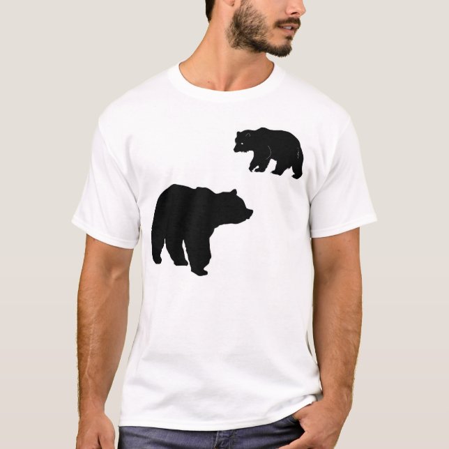 Bär gegen Bären T-Shirt (Vorderseite)