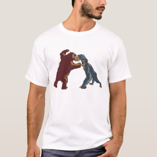 Bär gegen Gorilla T-Shirt