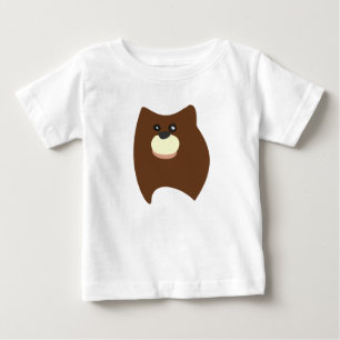 Bär geht spazieren baby t-shirt
