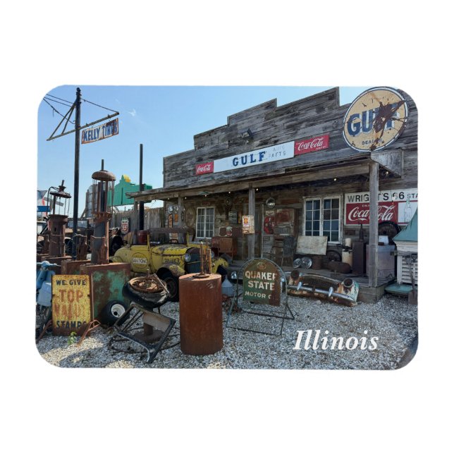 Bar & Grill, Museum Magnet (Horizontal)