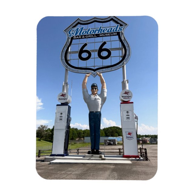 Bar & Grill, Museum Magnet (Vertikal)