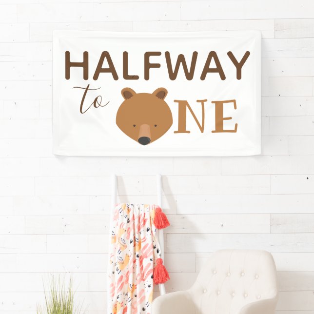 Bär halb bis eins banner (Insitu)