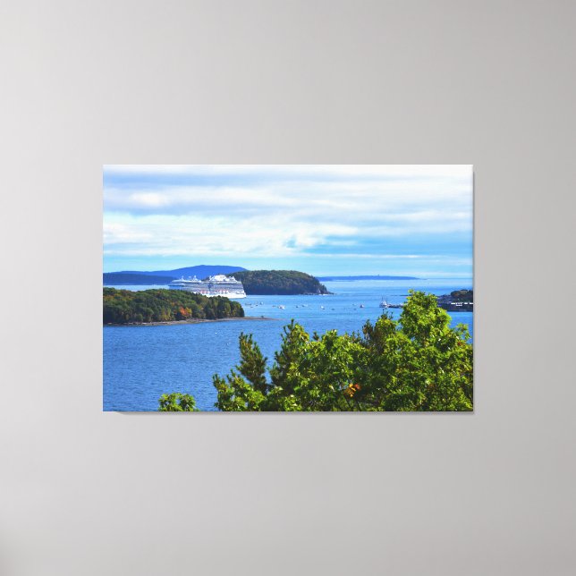 Bar Harbor Diptych Leinwanddruck (Vorderseite)
