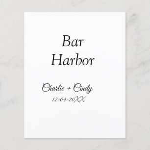 Bar Harbor Junggeselinnen-Abschied Hochzeit von Br