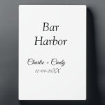 Bar Harbor Junggeselinnen-Abschied Hochzeit von Br Fotoplatte<br><div class="desc">Entwurf</div>