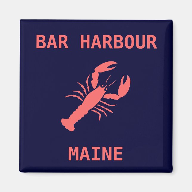 BAR HARBOR MAGNET (Vorne)