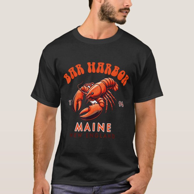 Bar Harbor Maine New England Travel Funny Bar Harb T-Shirt (Vorderseite)