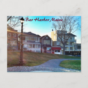 Bar Harbor Maine PostCard Postkarte