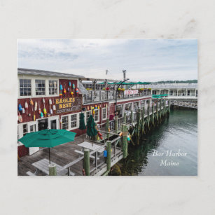 Bar Harbor Maine Postkarte