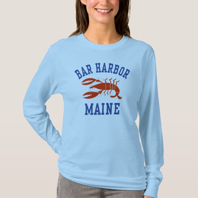Bar Harbor Maine T-Shirt (Vorderseite)