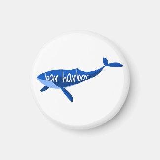 Bar Harbor Maine Whale Magnet