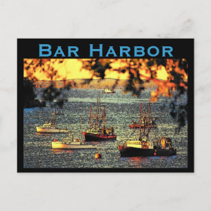 Bar Harbor Postcard Postkarte