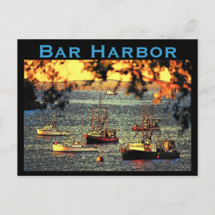 Bar Harbor Postcard Postkarte