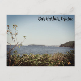 Bar Harbour Cove Postcard Postkarte