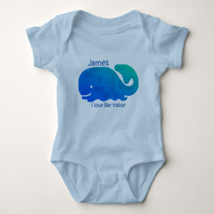 Bar Harbour Maine Baby Bodysuit Baby Strampler