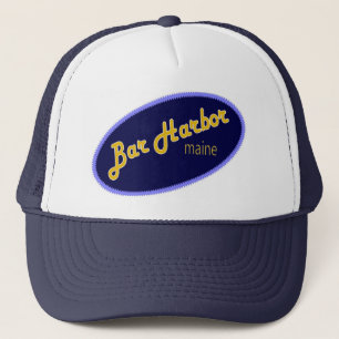 Bar Harbour Maine bestickte Wirkung, Truckerkappe