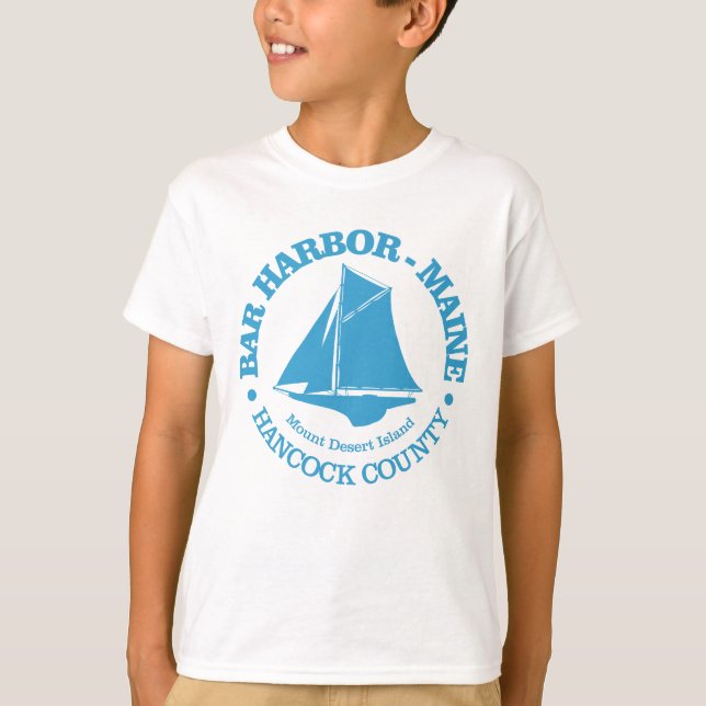 Bar Harbour (Sloop) T-Shirt (Vorderseite)