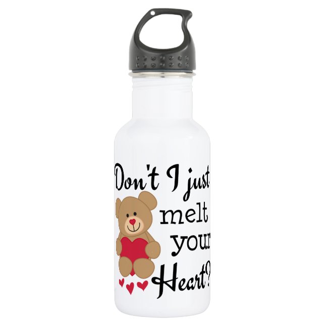 Bar Heart Melt Trinkflasche (Vorderseite)